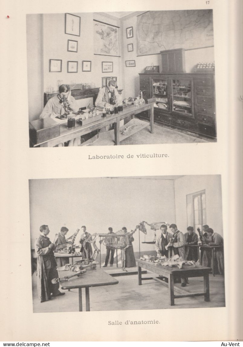 34 MONTPELLIER ALBUM ECOLE NATIONALE D'AGRICULTURE 1895 1898 COMPLET