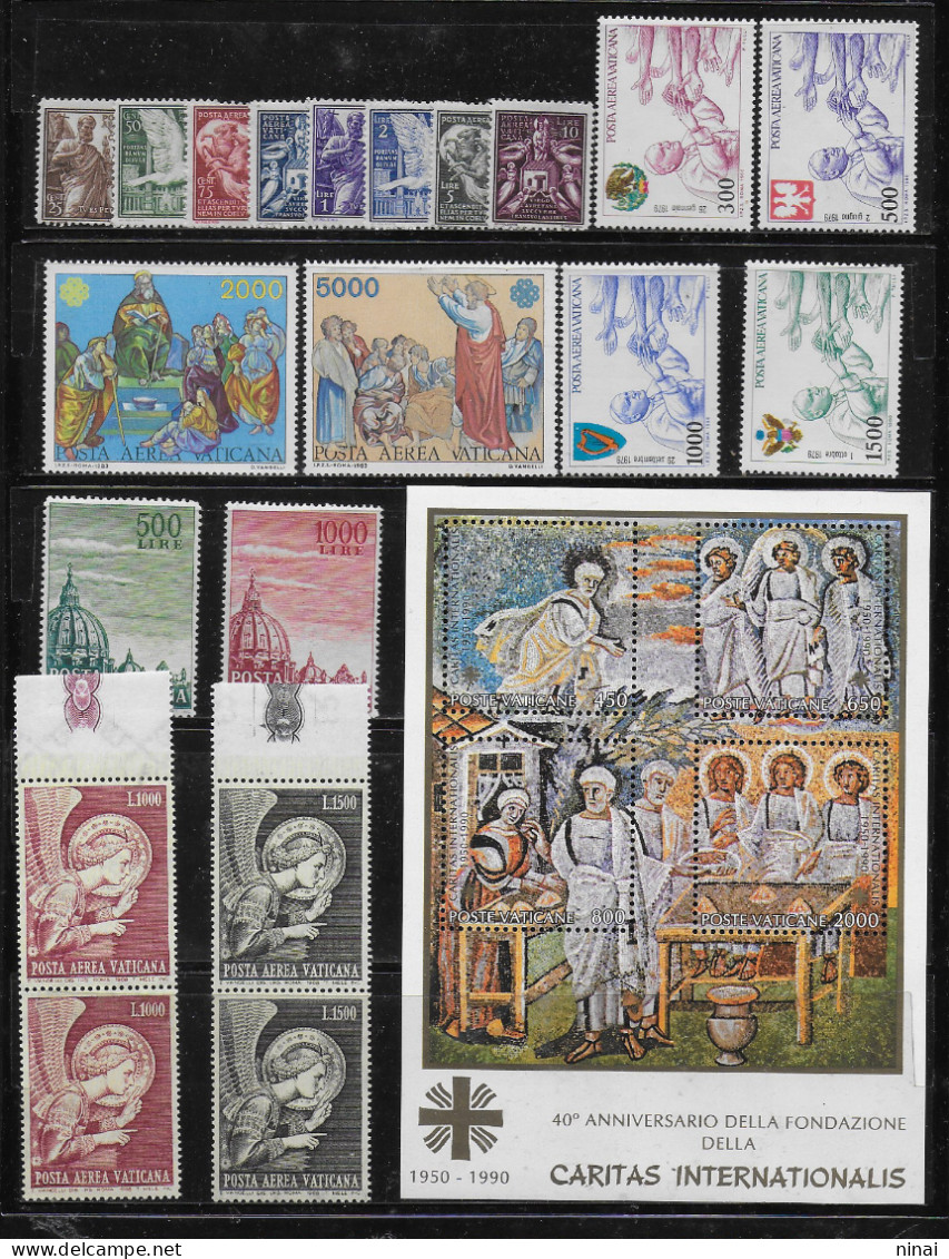 VATICANO ** MNH LUSSO BIG LOT SERIE COMPLETE  C2000A - Full Years