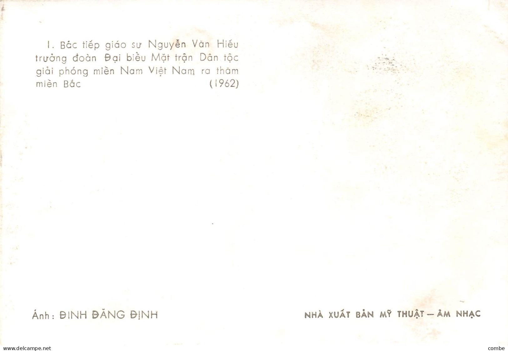 VIET NAM HO CHI MINH . CARTE-PHOTO - Vietnam