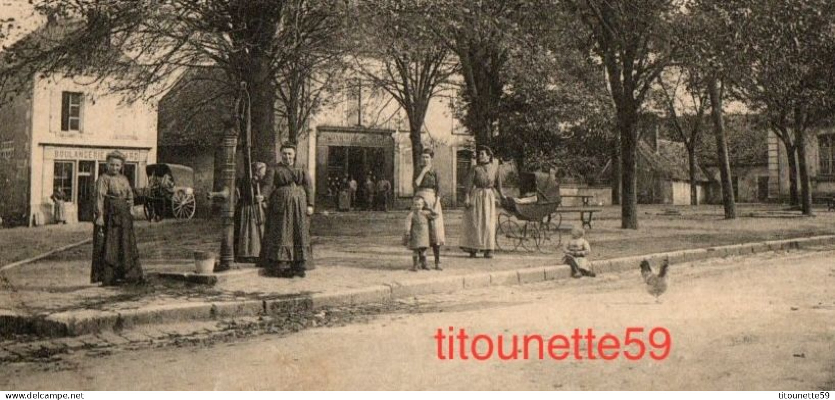 36- DUN-le-POELIER (Indre)- La PLACE- BOULANGERIE- ECRITE- - Other & Unclassified