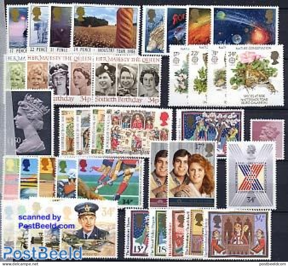 Great Britain 1986 Yearset 1986 (41v), Mint NH, Various - Yearsets (by Country) - Ongebruikt
