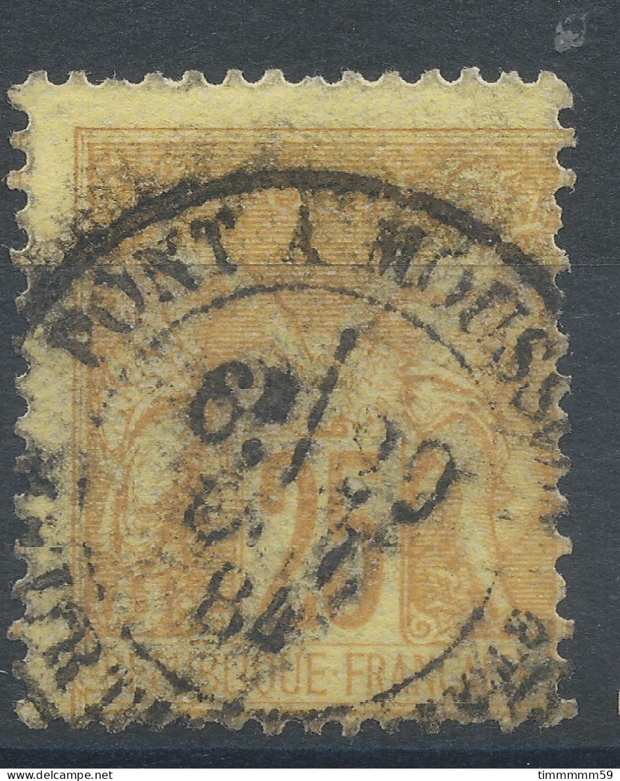 Lot N°82885   N°92, Oblitéré Cachet à Date De PONT-A-MOUSSON "Meurthe-et-Moselle" - 1876-1898 Sage (Tipo II)