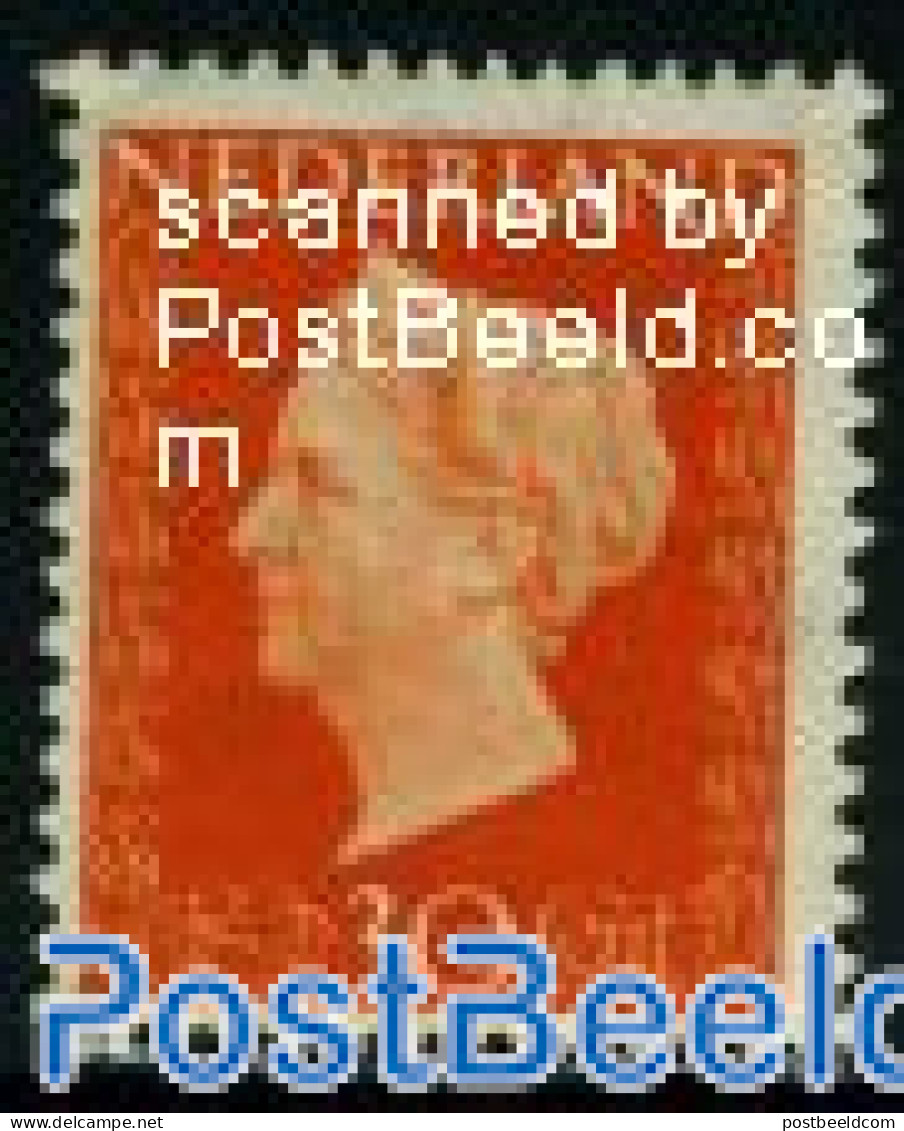 Netherlands 1947 30c, Stamp Out Of Set, Unused (hinged) - Unused Stamps