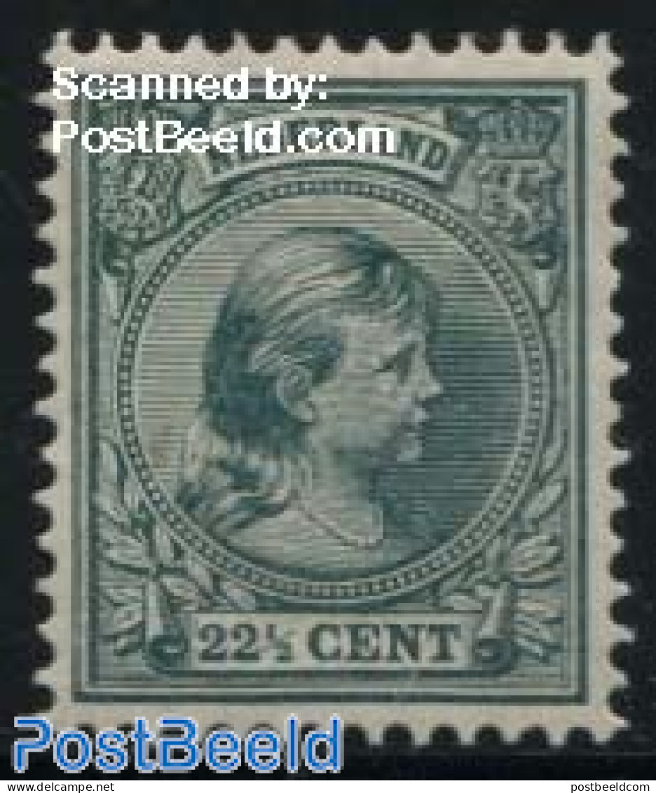 Netherlands 1891 22.5c, Stamp Out Of Set, Mint NH - Nuovi