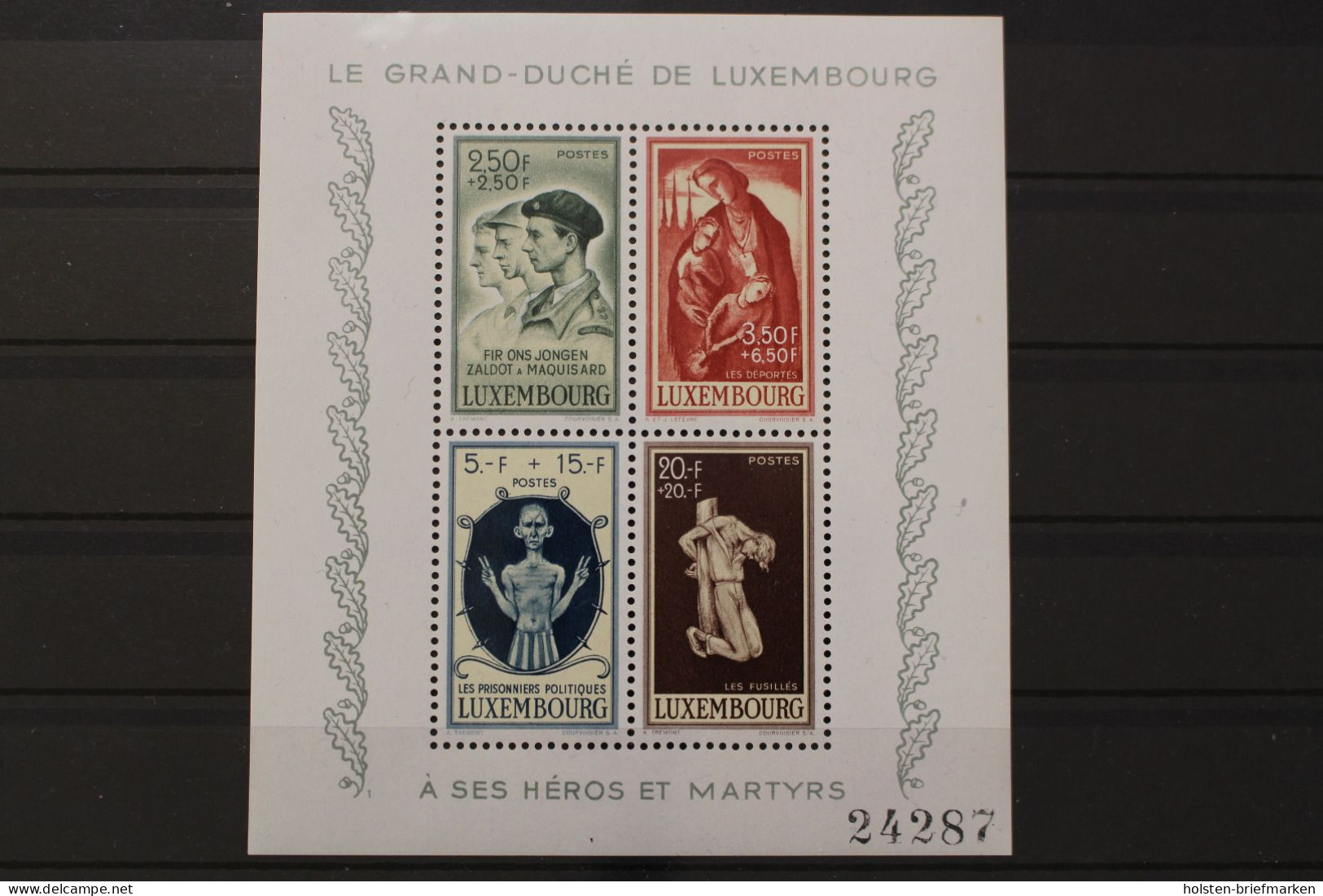 Luxemburg, MiNr. Block 5, Postfrisch - Altri & Non Classificati