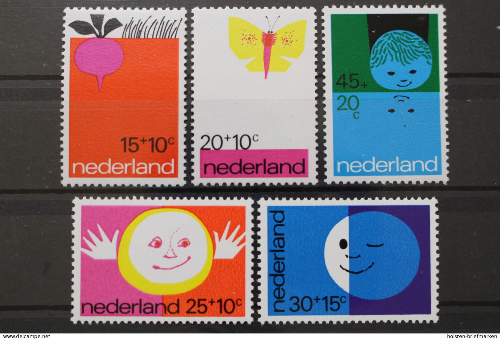 Niederlande, MiNr. 969-973, Postfrisch - Other & Unclassified