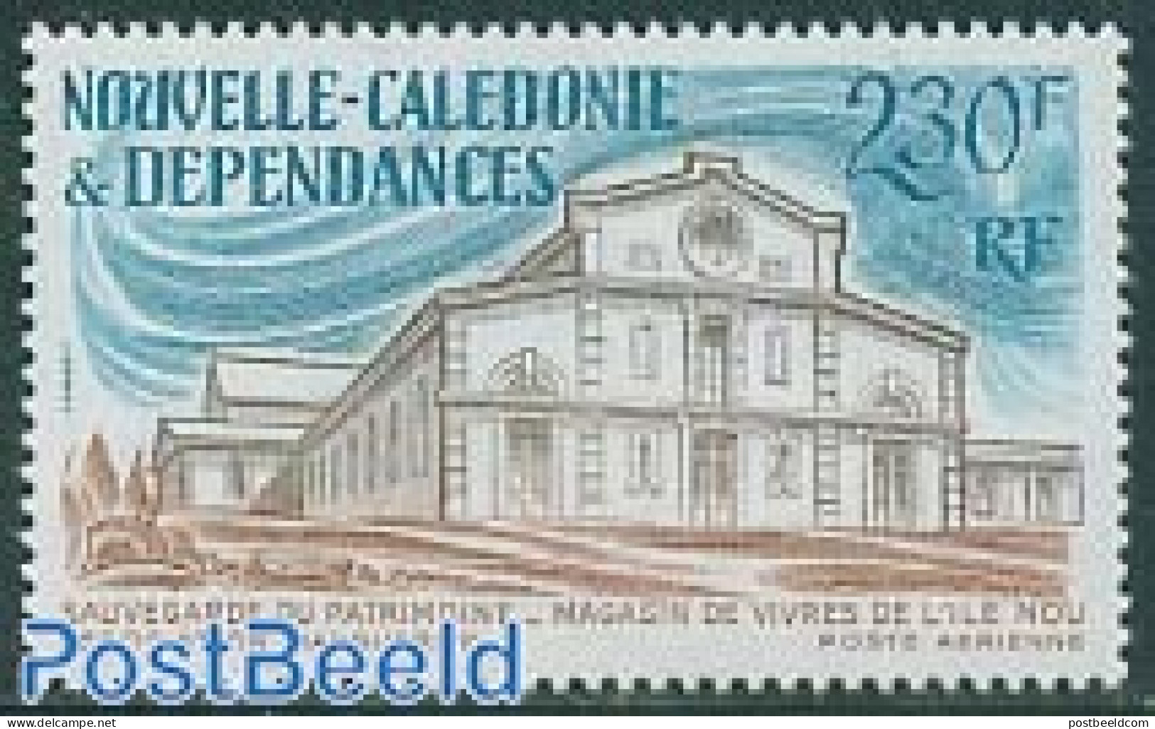 New Caledonia 1986 Island Of Nou 1v, Mint NH, Art - Architecture - Unused Stamps