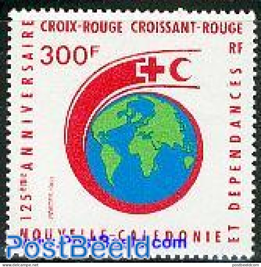 New Caledonia 1988 Red Cross 1v, Mint NH, Health - Red Cross - Nuovi