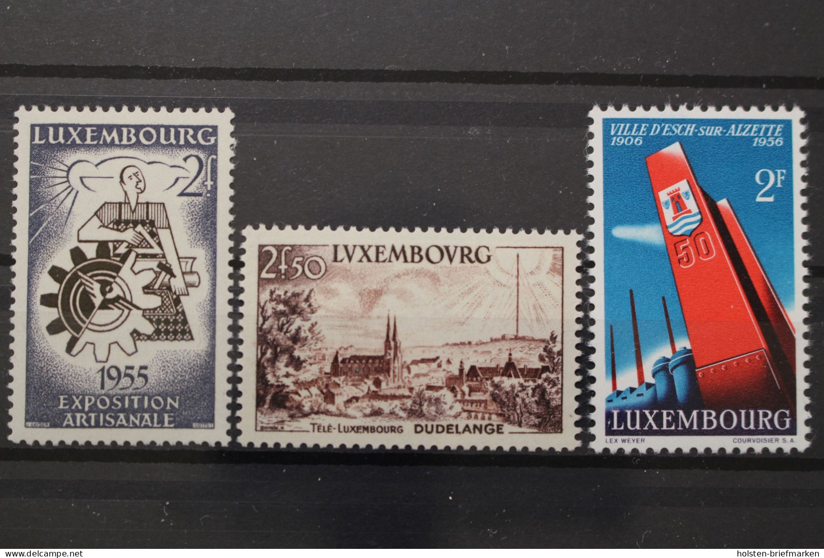 Luxemburg, MiNr. 535, 536 + 551, Postfrisch - Altri & Non Classificati