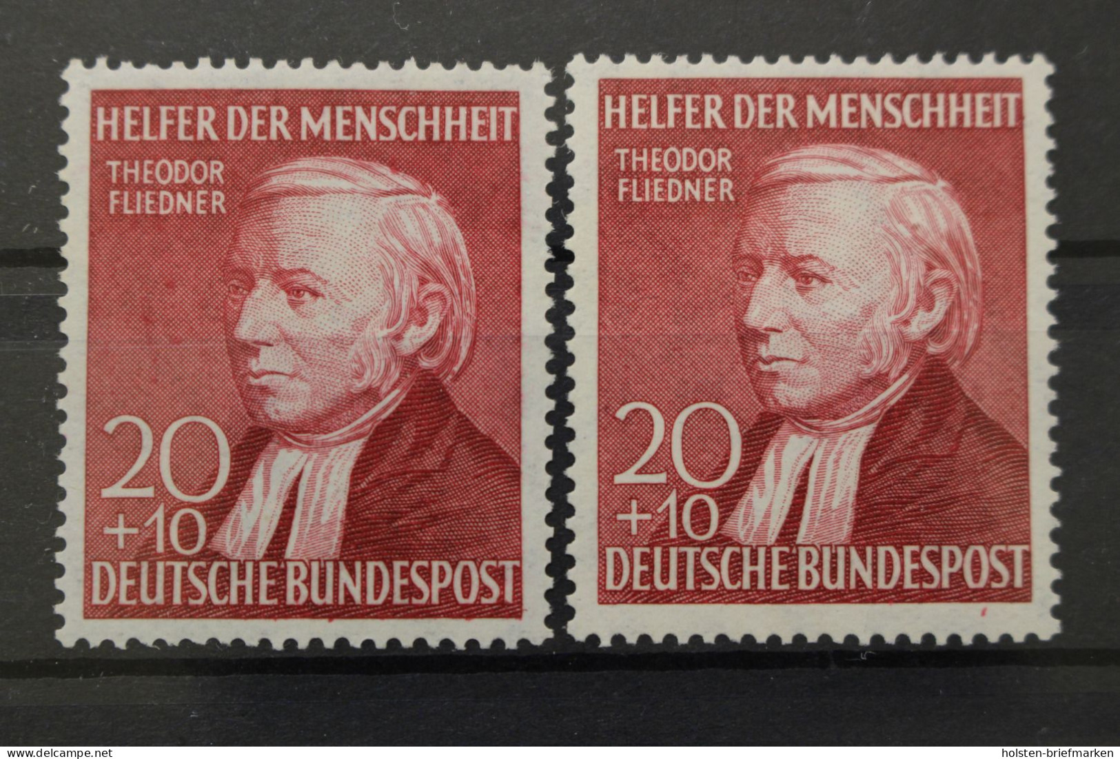 Deutschland (BRD), MiNr. 158 Type I + II, Postfrisch - Sonstige & Ohne Zuordnung