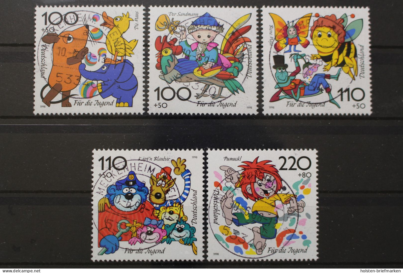 Deutschland (BRD), MiNr. 1990-1994 Zentrisch Meckenheim, EST - Altri & Non Classificati