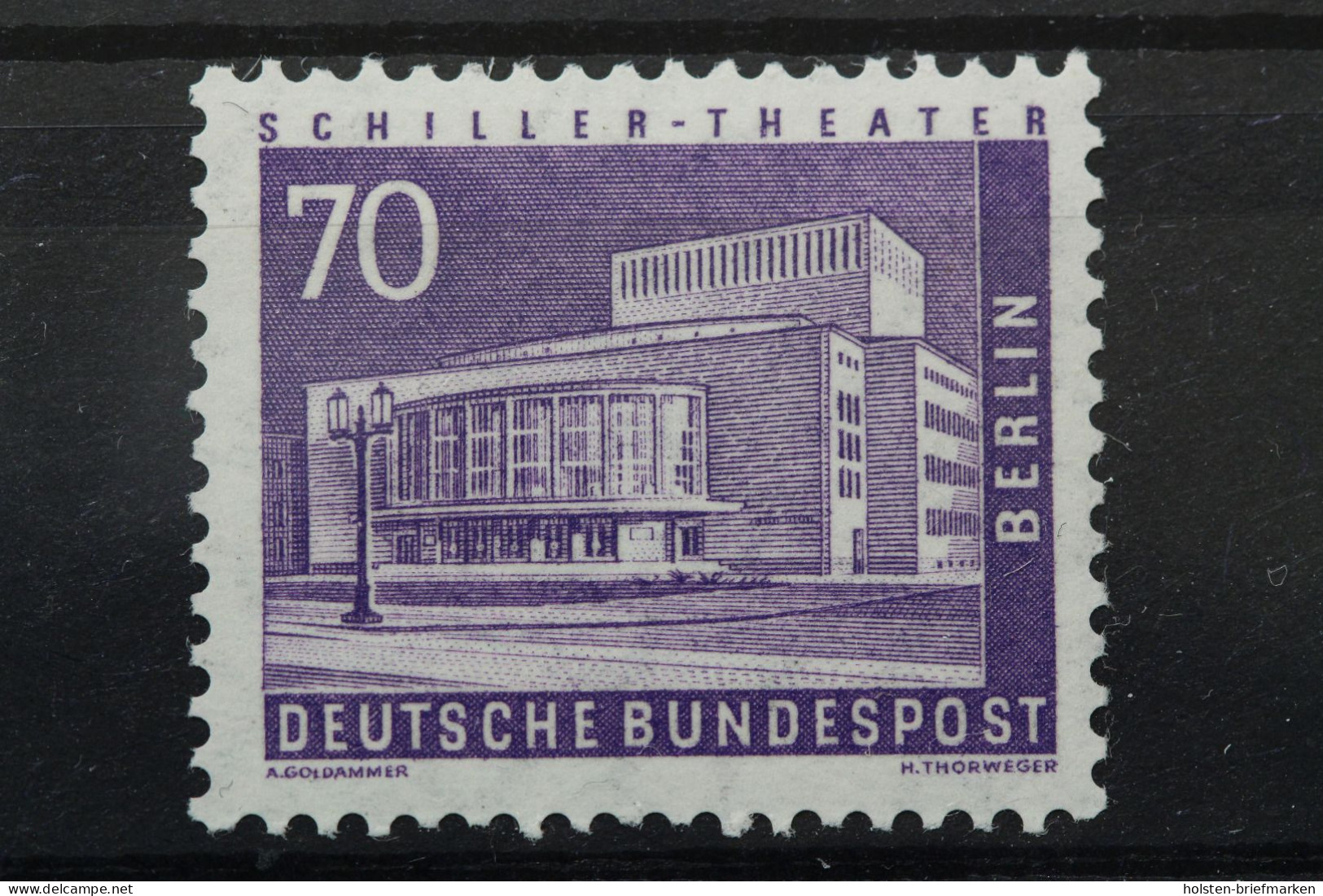 Berlin, MiNr. 152 V R, Postfrisch - Roulettes