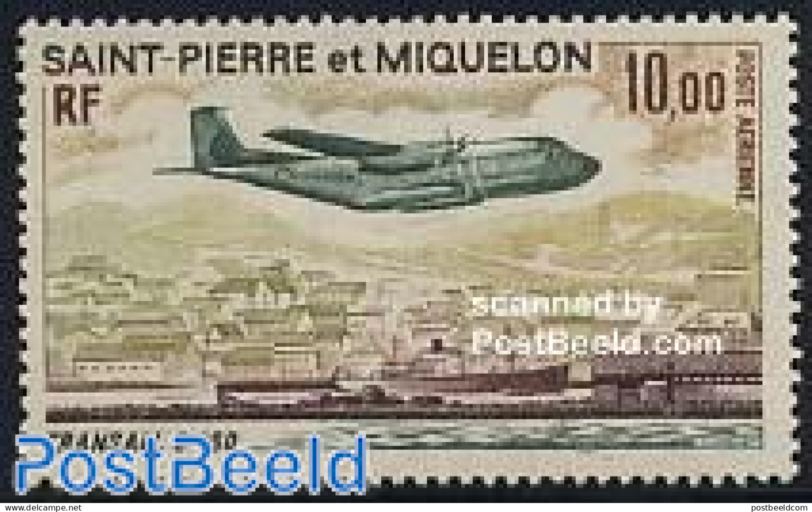 Saint Pierre And Miquelon 1973 Transall C160 1v, Mint NH, Transport - Aircraft & Aviation - Ships And Boats - Flugzeuge