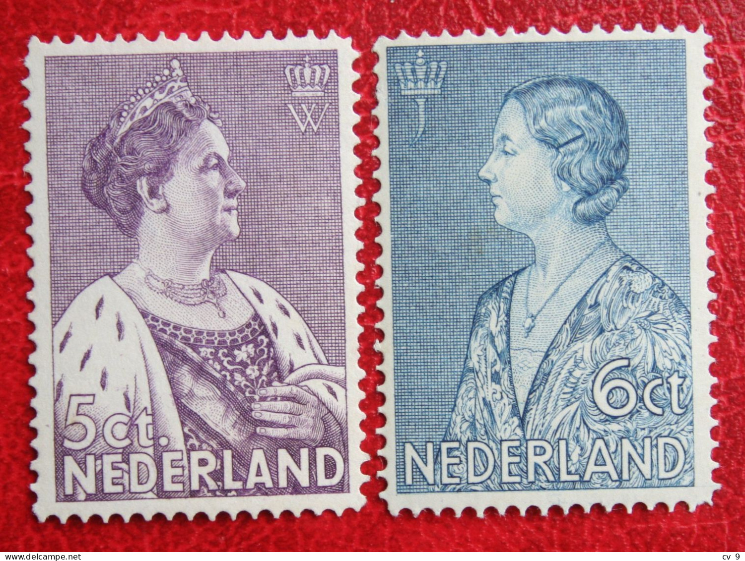 READ Crisis Zegel NVPH 265-266 (Mi 272-273) 1934 POSTFRIS / MNH ** NEDERLAND / NIEDERLANDE - Unused Stamps