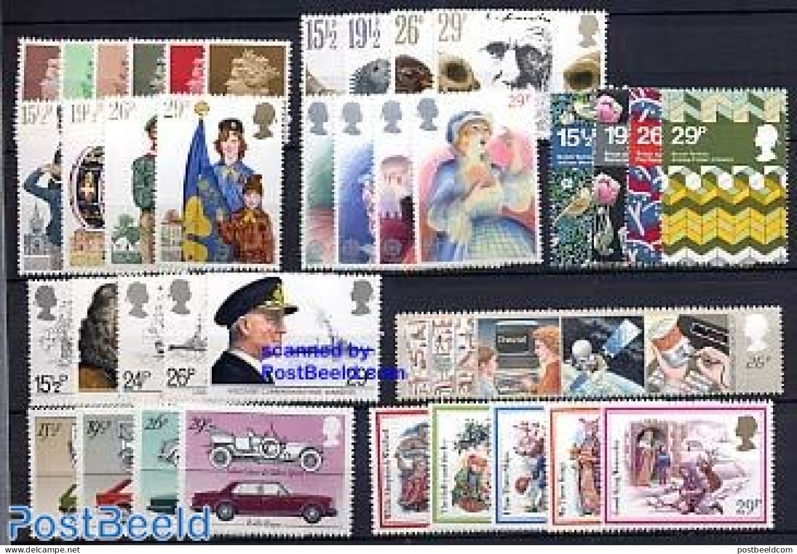 Great Britain 1982 Yearset 1982 (38v), Mint NH, Various - Yearsets (by Country) - Ongebruikt