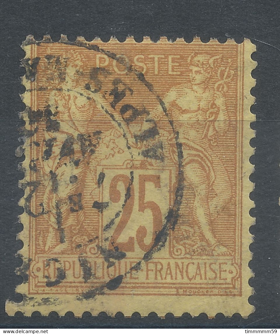 Lot N°82886   N°92, Oblitéré Cachet à Date De NICE "Alpes-Maritimes" - 1876-1898 Sage (Type II)