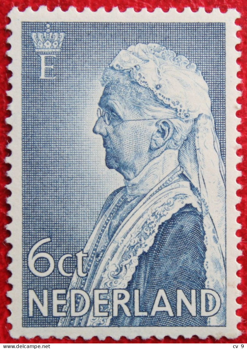 READ Emma Zegel NVPH 269 (Mi 276) 1934 POSTFRIS / MNH / ** Neuf Sans Charniere NEDERLAND / NIEDERLANDE - Neufs