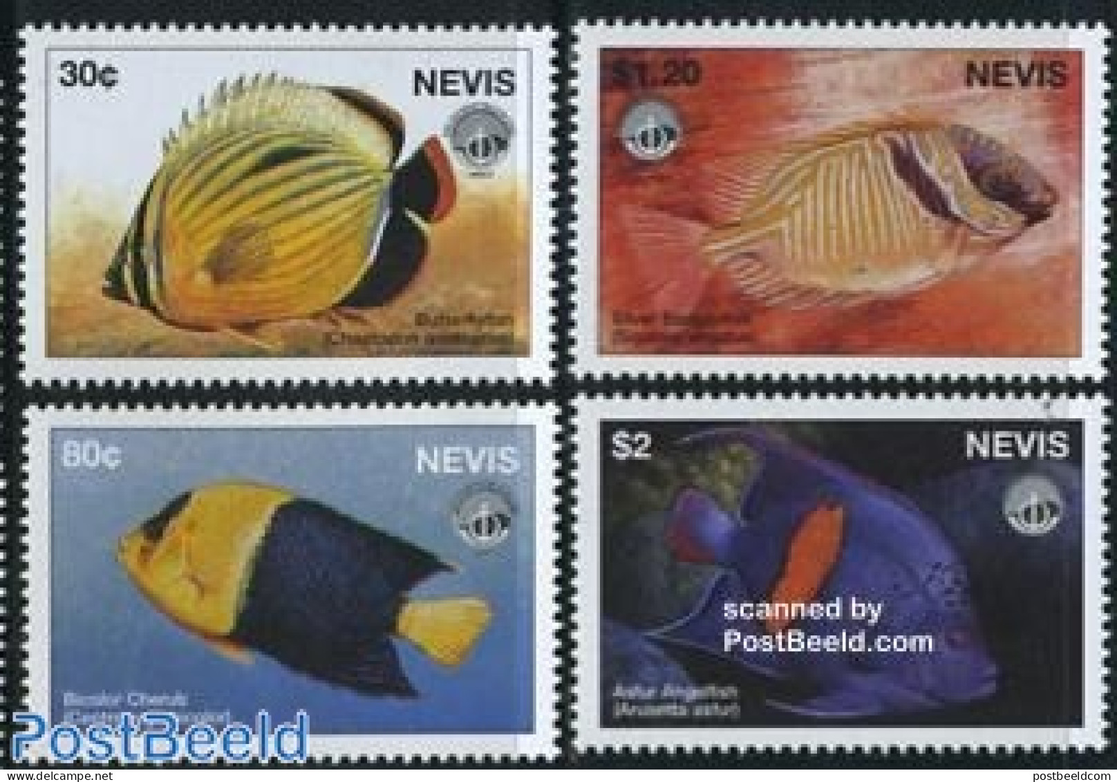 Nevis 1998 Int. Ocean Year 4v, Mint NH, Nature - Fish - Peces
