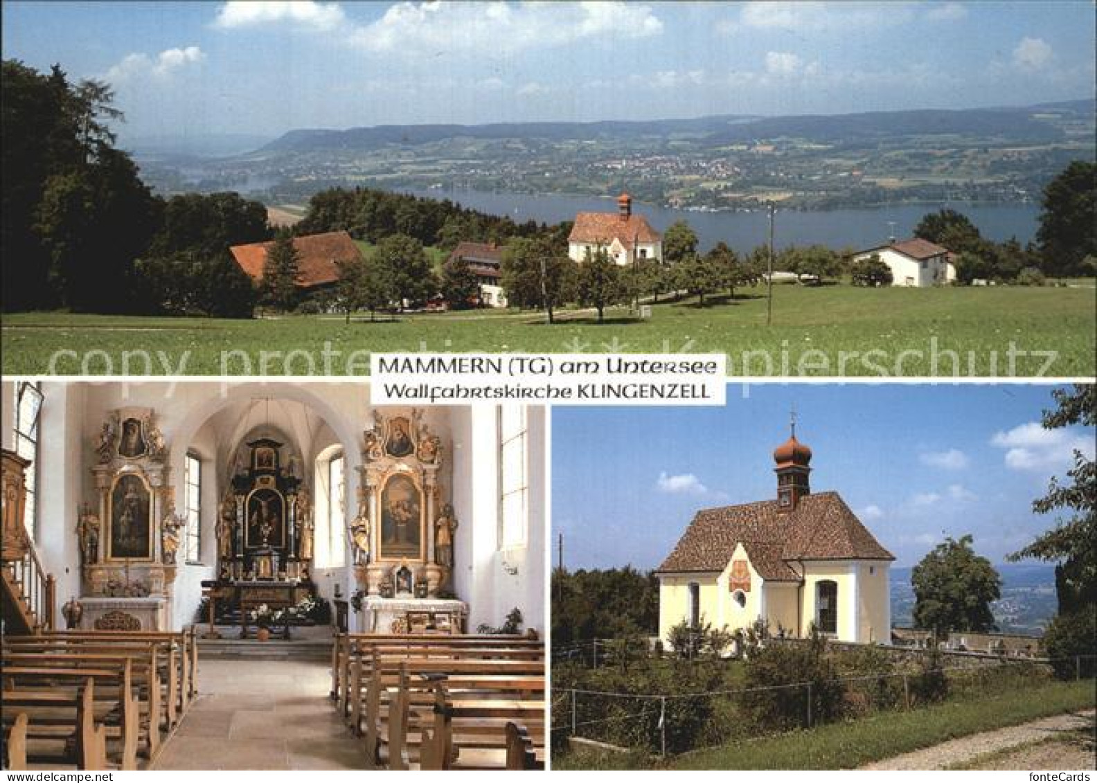 12588313 Mammern Panorama Bodensee Kapelle Altar Mammern - Autres & Non Classés