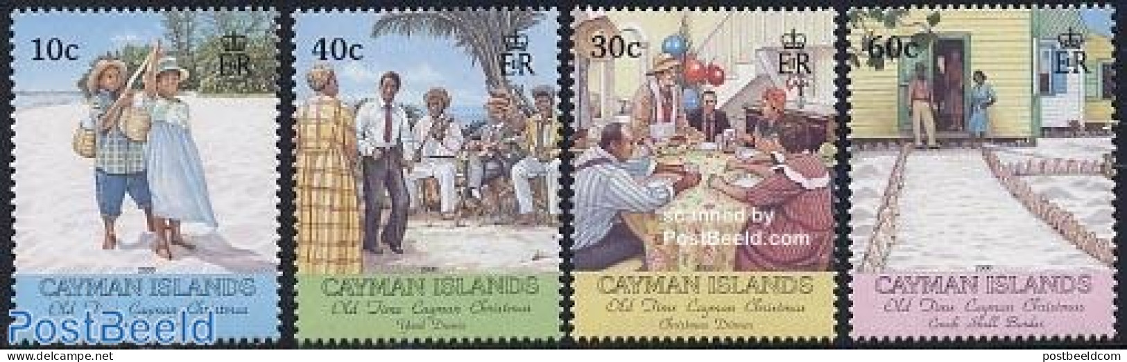 Cayman Islands 2000 Christmas 4v, Mint NH, Religion - Christmas - Christmas