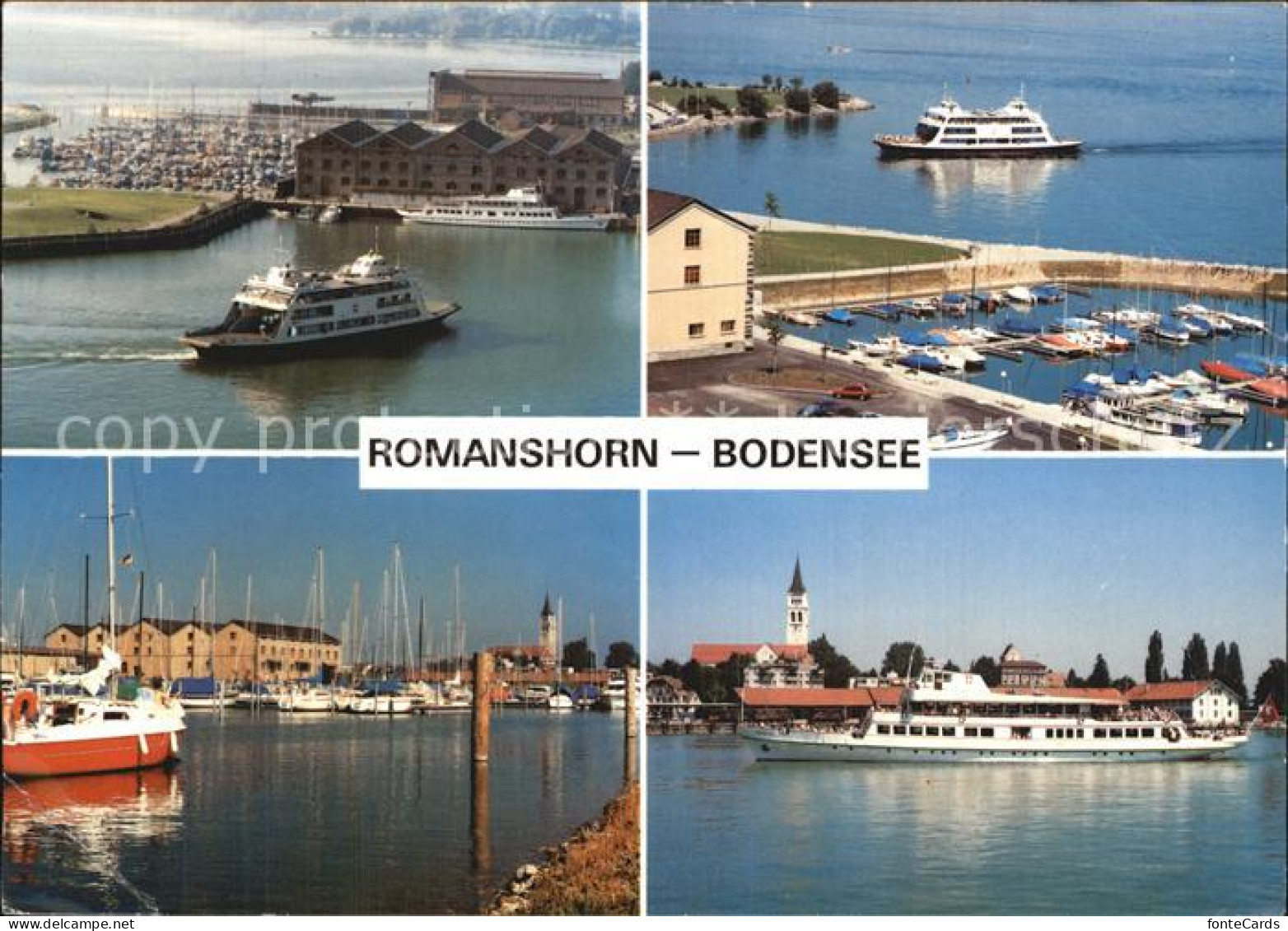 12588040 Romanshorn Bodensee See Park Anlagen F?hre Hafen Romanshorn - Autres & Non Classés