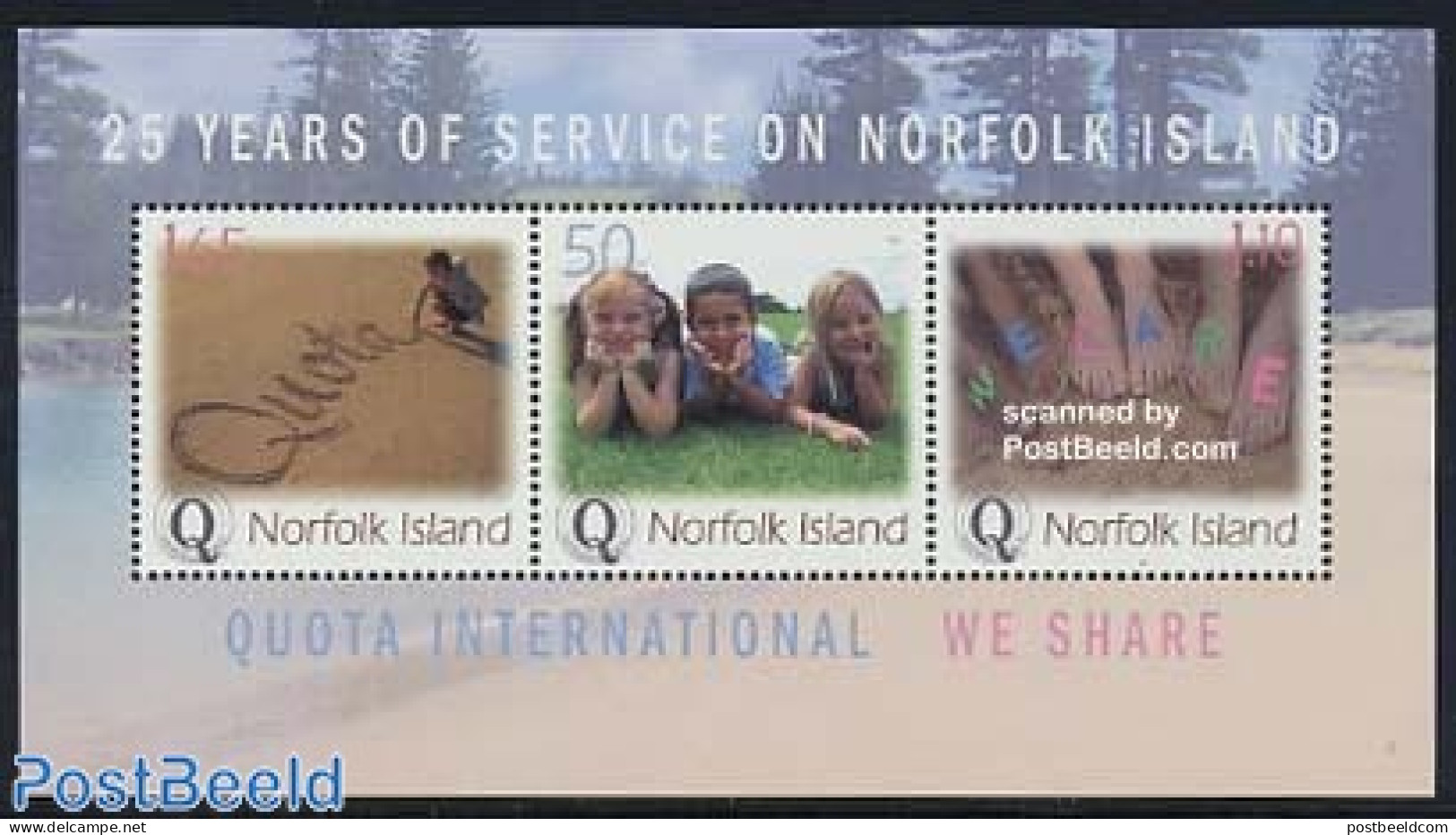 Norfolk Island 2004 Quota International S/s, Mint NH, Various - Toys & Children's Games - Sonstige & Ohne Zuordnung