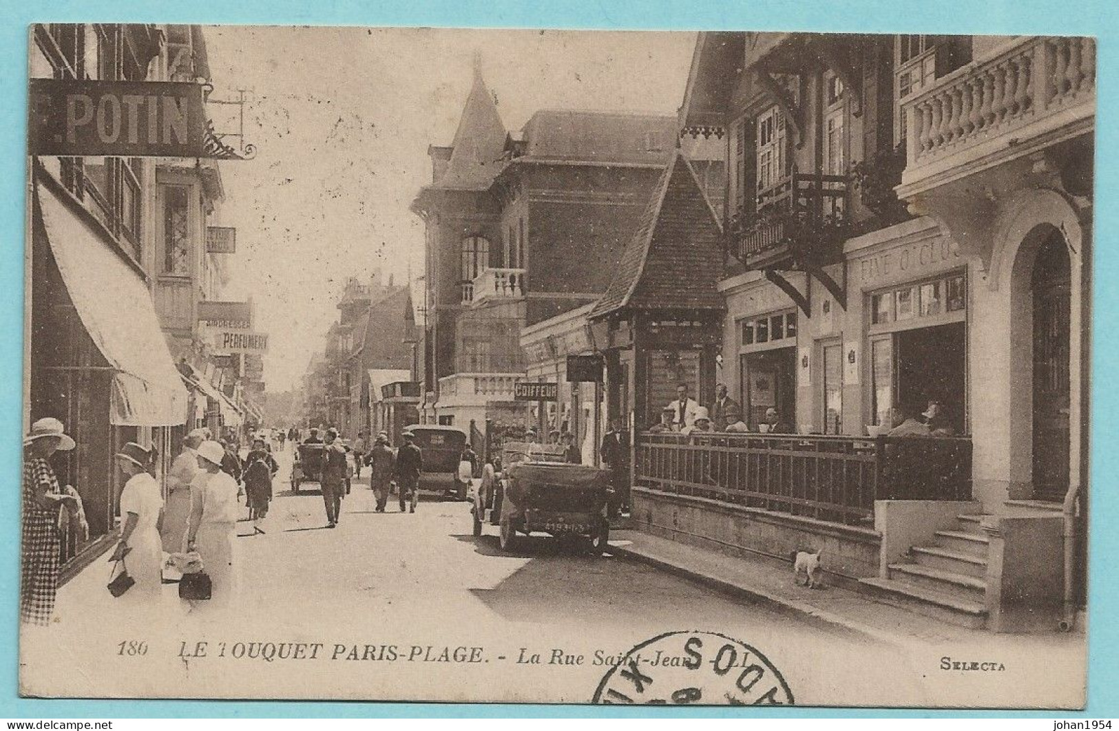 LE TOUQUET PARIS-PLAGE - La Rue Saint-Jean - Le Touquet