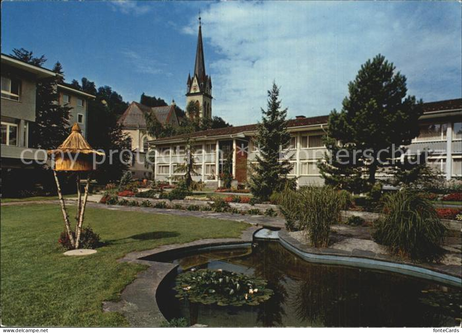 12587764 Dussnang Kneipp Kurhaus Parkanlage Teich Dussnang - Autres & Non Classés