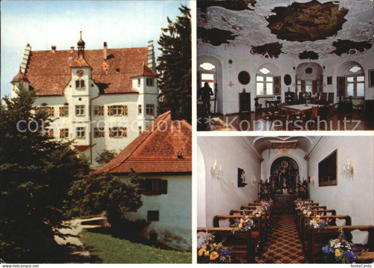 12587753 Stettfurt Schloss Sonnenberg Rittersaal Kapelle Stettfurt - Autres & Non Classés