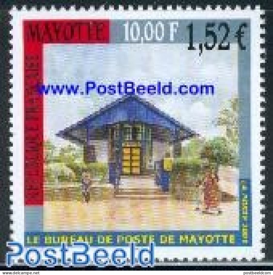 Mayotte 2001 Post Office 1v, Mint NH, Post - Post