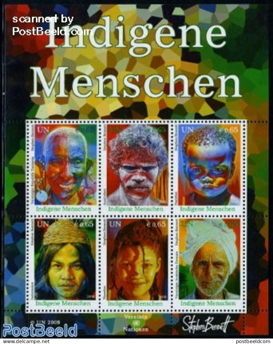 United Nations, Vienna 2009 Indigenous People 6v M/s, Mint NH, History - Sonstige & Ohne Zuordnung