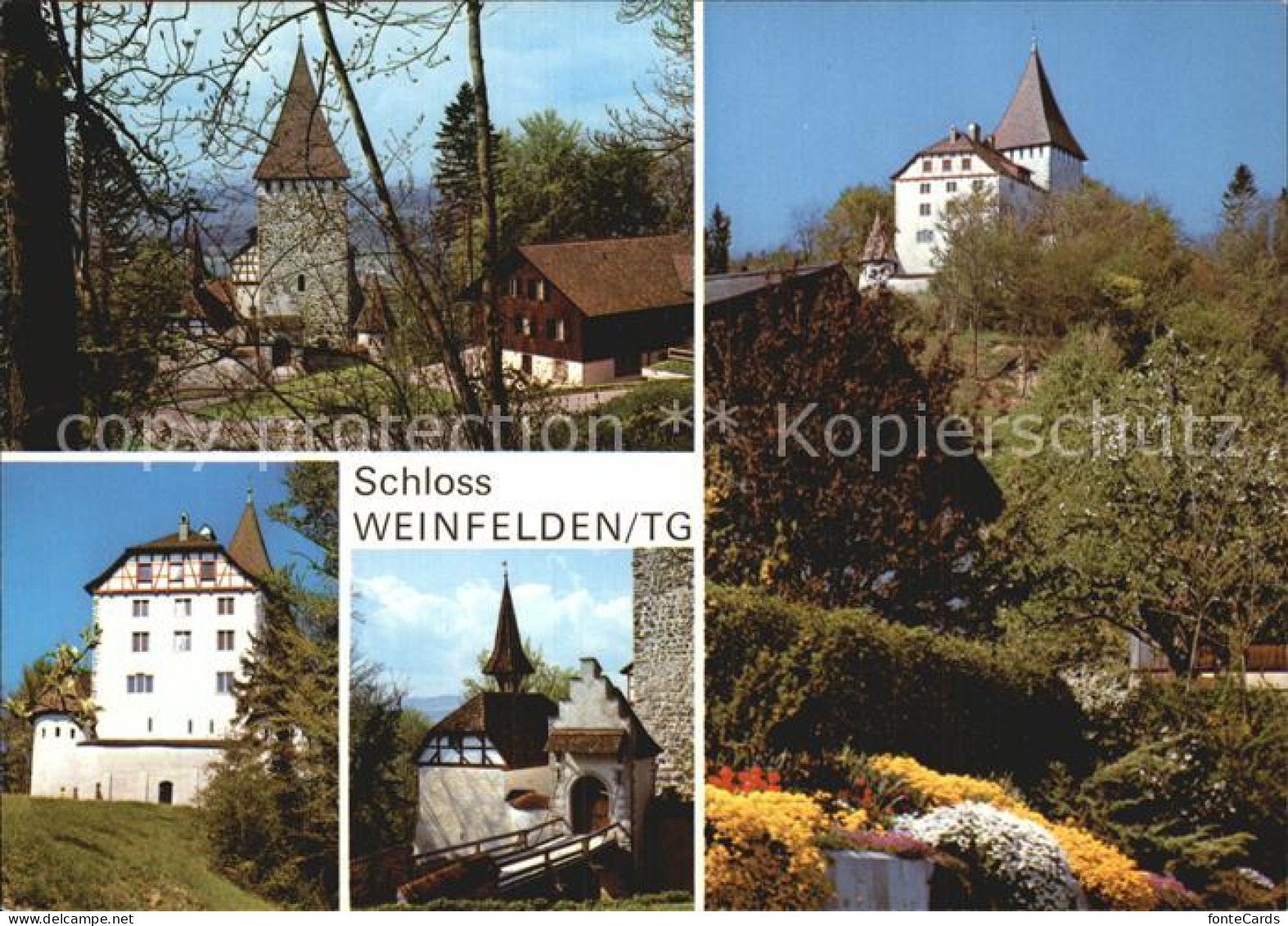 12587730 Weinfelden Schloss Turm Weinfelden - Autres & Non Classés