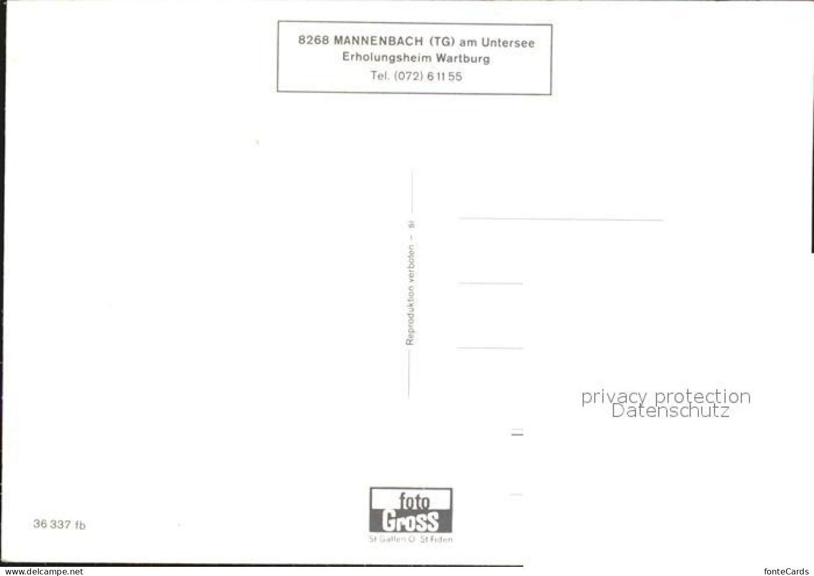 12587723 Mannenbach Untersee Erholungsheim Wartburg Bodensee Mannenbach-Salenste - Autres & Non Classés