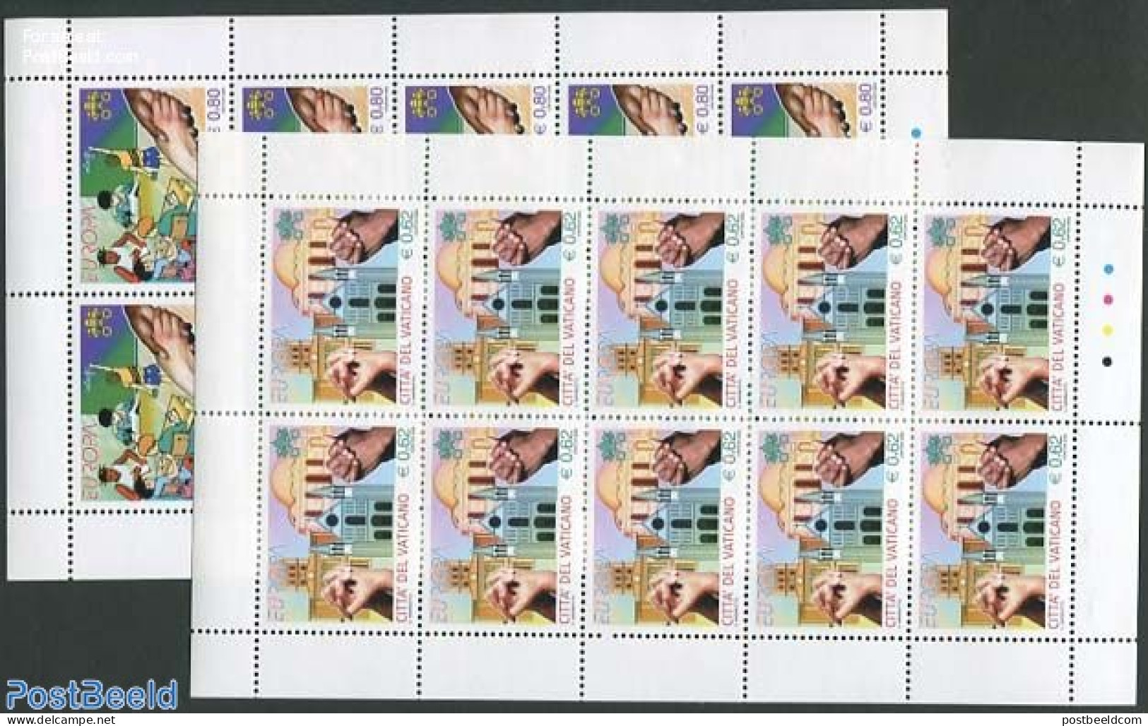 Vatican 2006 Europa, Integration 2 M/s, Mint NH, History - Europa (cept) - Unused Stamps