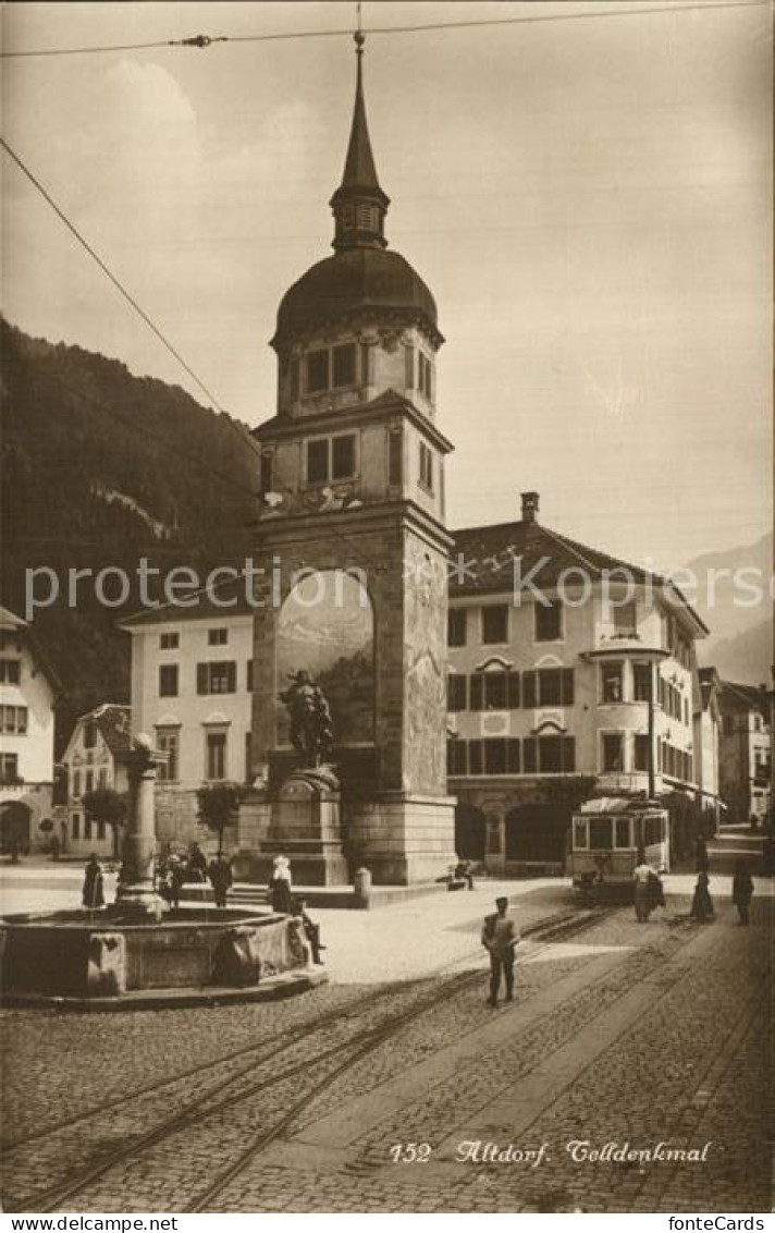 12587702 Altdorf UR Telldenkmal Brunnen Altdorf UR - Other & Unclassified