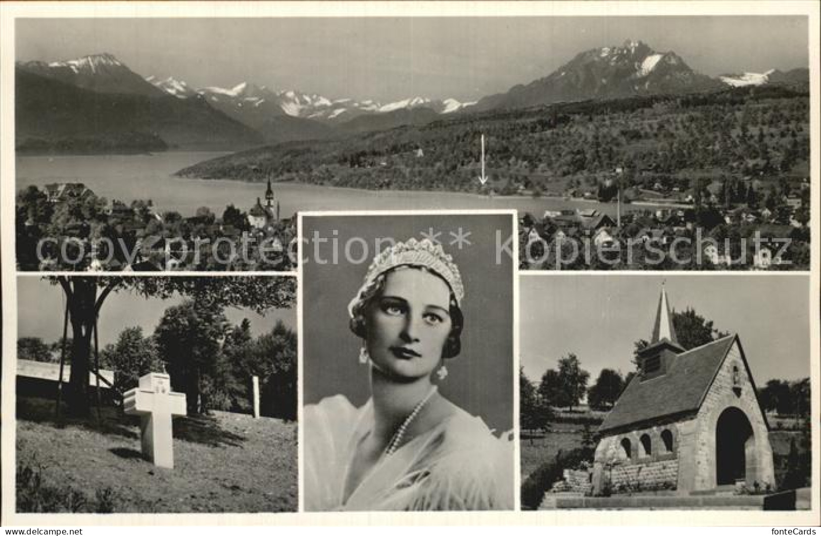 12587691 Kuessnacht Gedaechtniskirche SM Koenigin Astrid Von Belgien Vierwaldsta - Autres & Non Classés