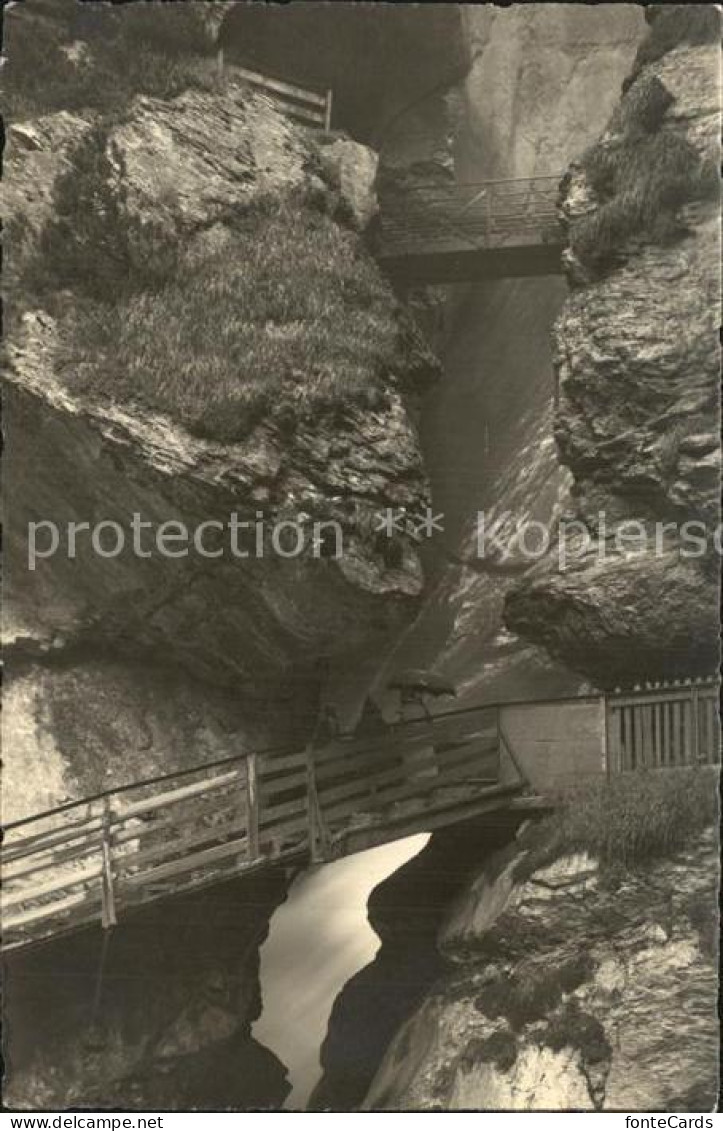 12587688 Lauterbrunnen BE Truemmelbach Schlucht Lauterbrunnen - Andere & Zonder Classificatie