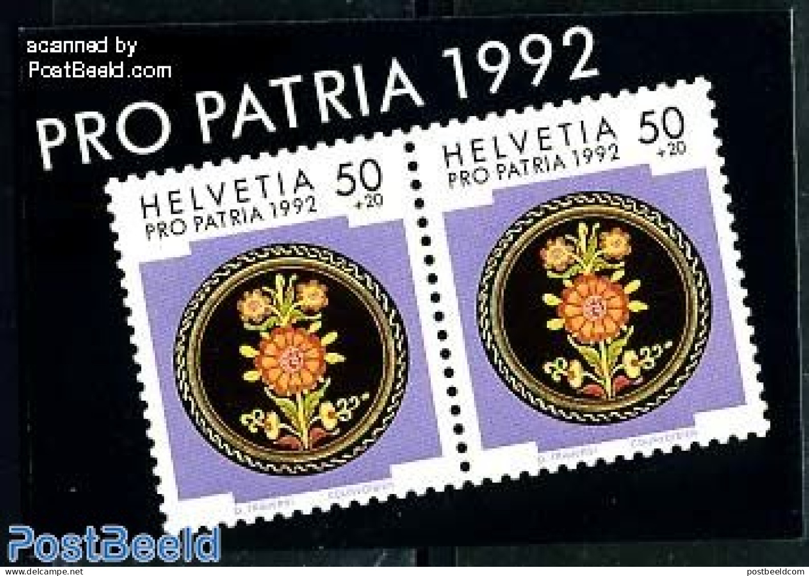 Switzerland 1992 Pro Patria Booklet, Mint NH, Stamp Booklets - Art - Ceramics - Ongebruikt