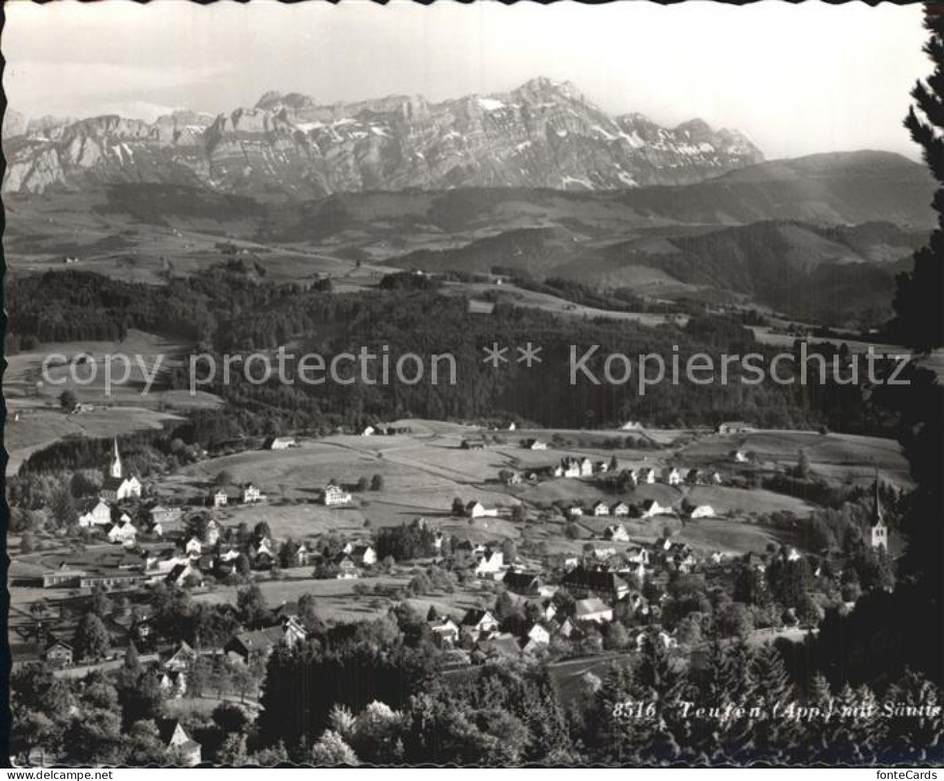 12587658 Teufen AR Saentis Panorama Teufen - Sonstige & Ohne Zuordnung