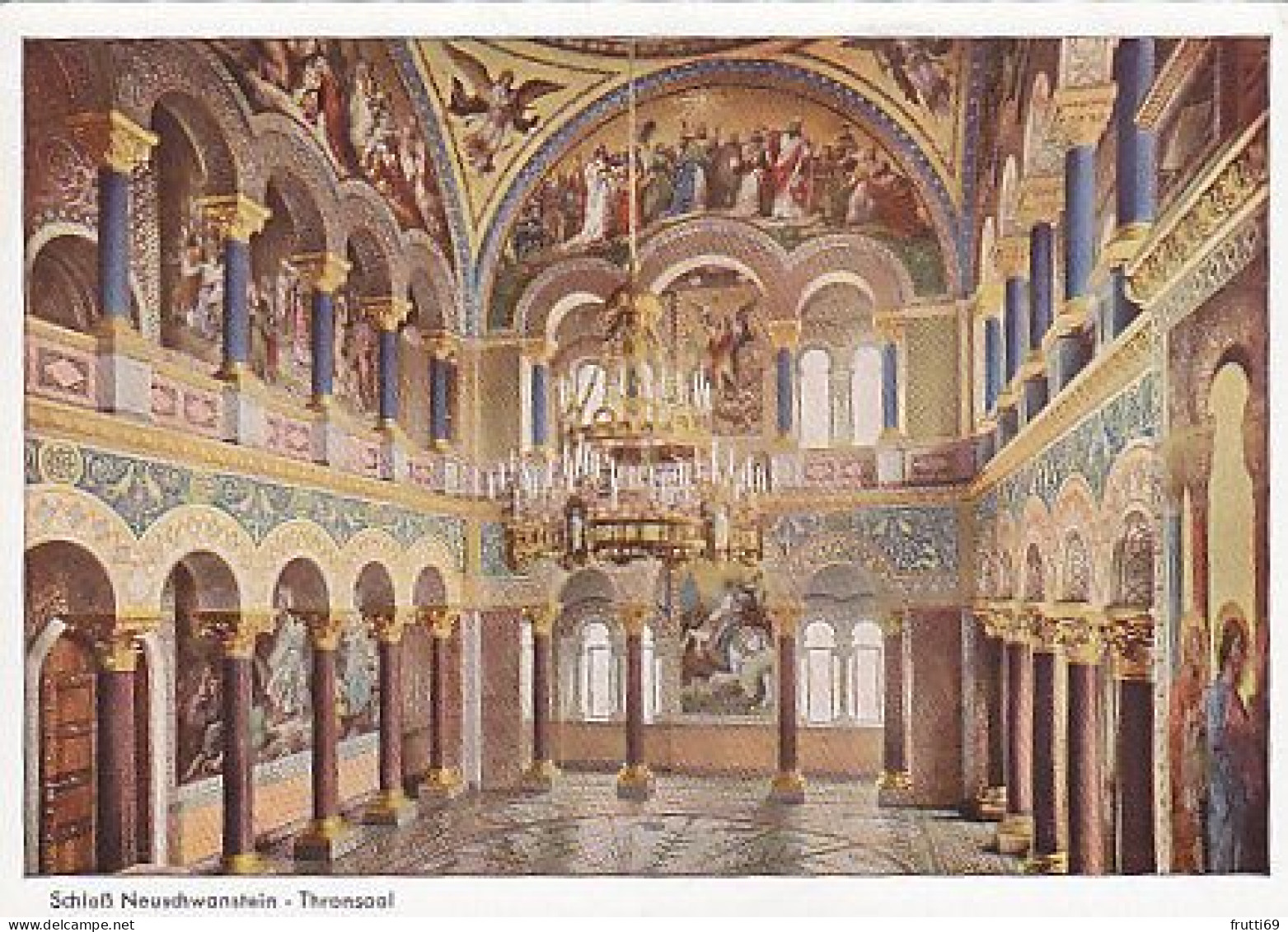 AK 215725 GERMANY - Neuschwanstein - Königsschloß - Thronsaal - Sonstige & Ohne Zuordnung