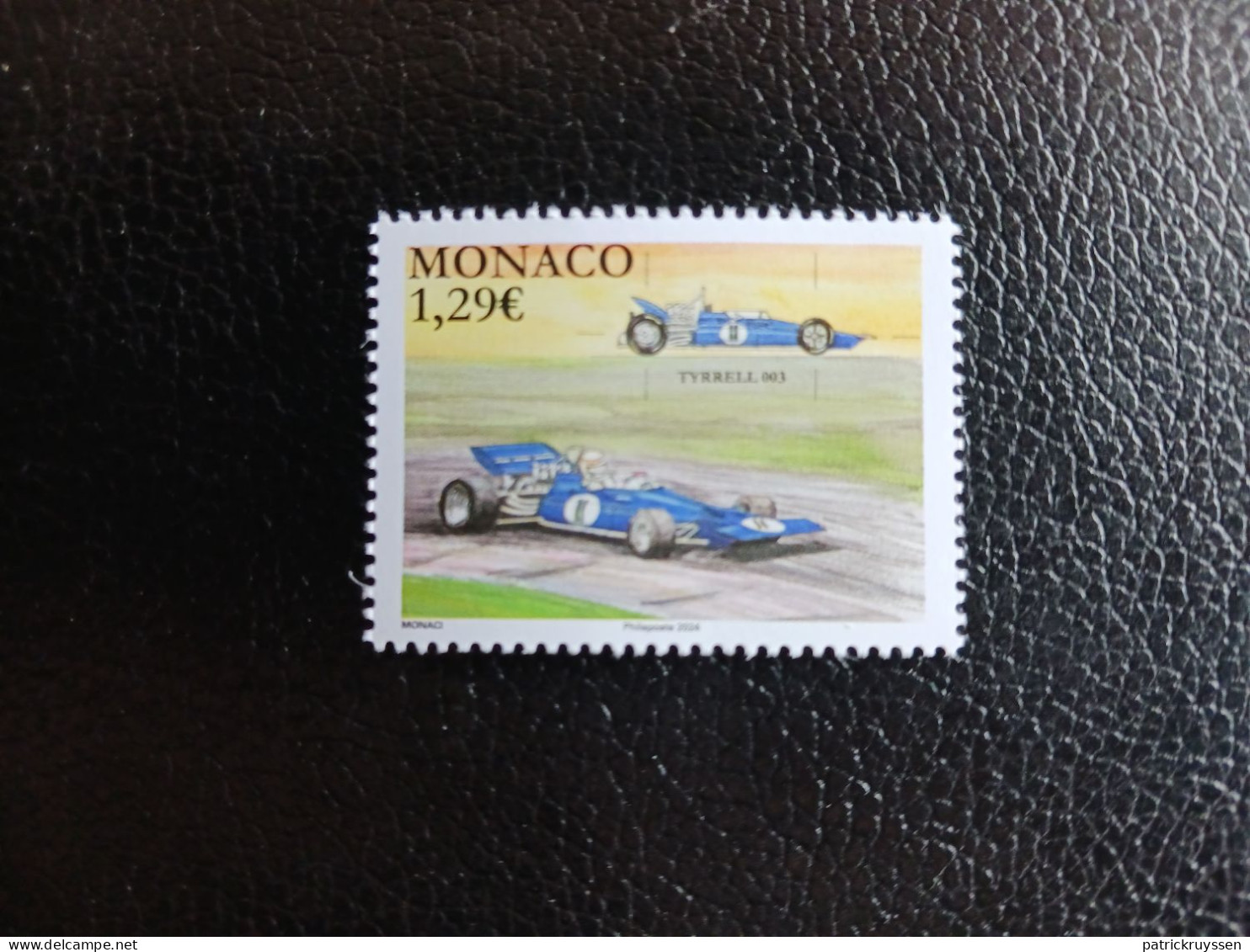 Monaco 2024 Race Cars Sport Formula One TYRELL 003 Legendary Cars 1v Mnh - Unused Stamps