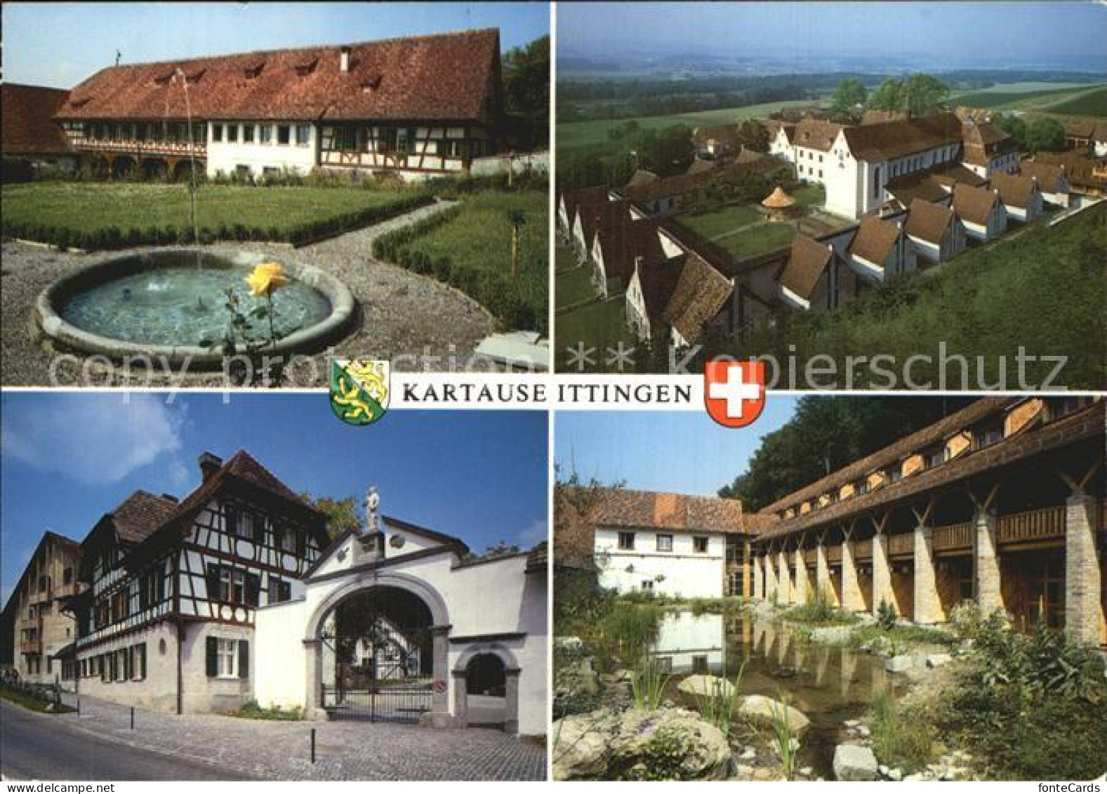 12587568 Ittingen Kartause Konschuette Muehle Pfoertnerhaus Hauptportal Gaesteha - Sonstige & Ohne Zuordnung