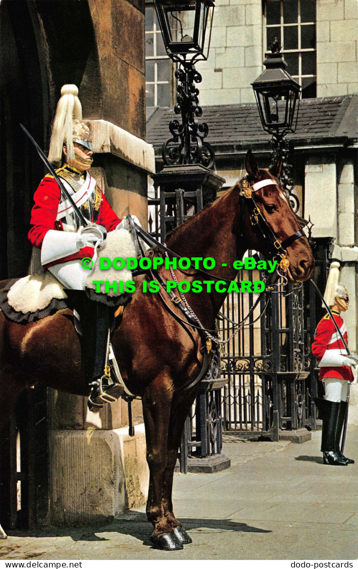 R540478 London. Whitehall. Life Guards. John Hinde. E. Ludwig. 1969 - Other & Unclassified