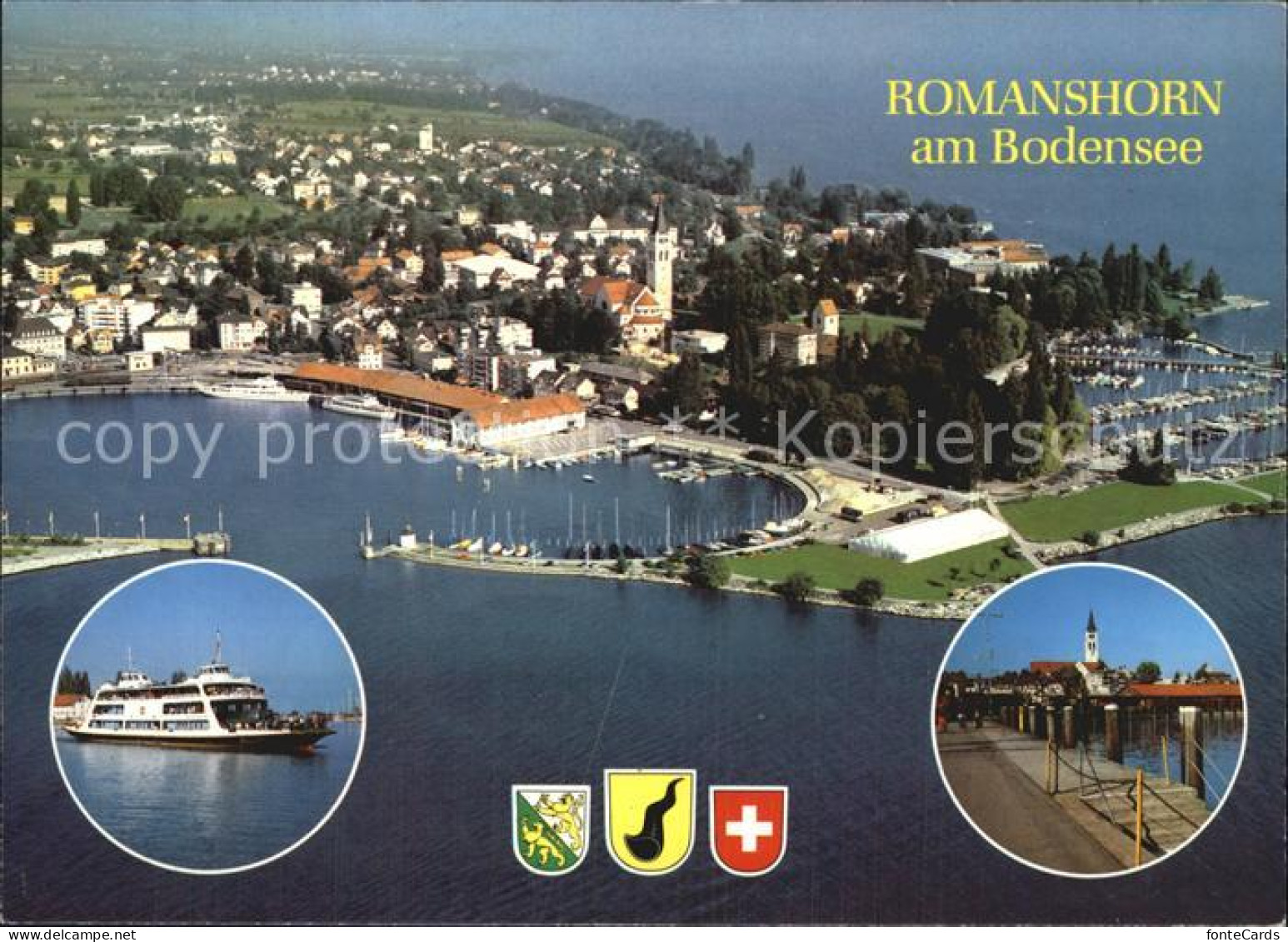 12587558 Romanshorn Bodensee Luftbild Hafen Romanshorn - Sonstige & Ohne Zuordnung