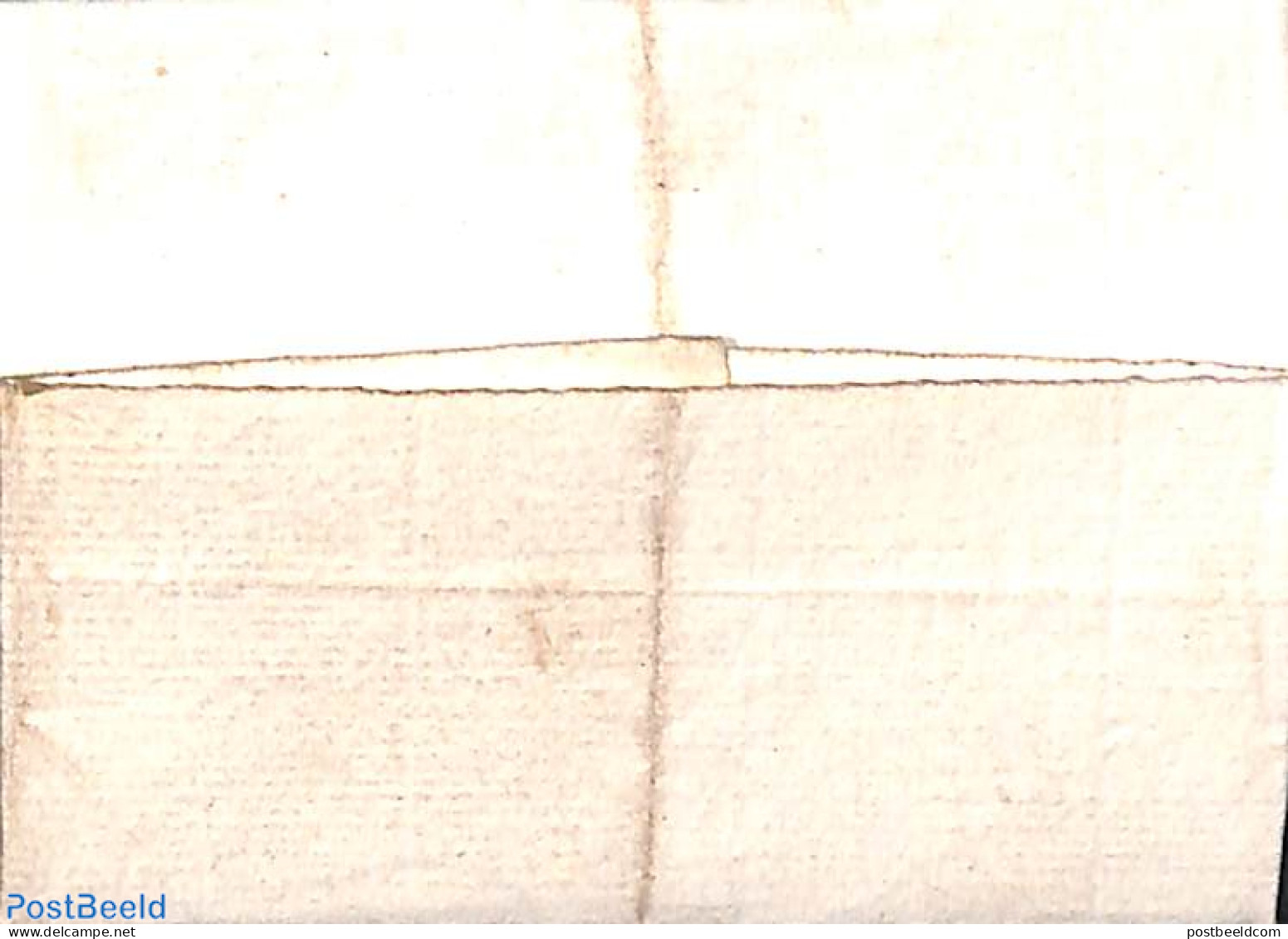 Netherlands 1825 Hand Writed Invoice From Zaanstad To Gent, Belgium, Postal History - ...-1852 Préphilatélie