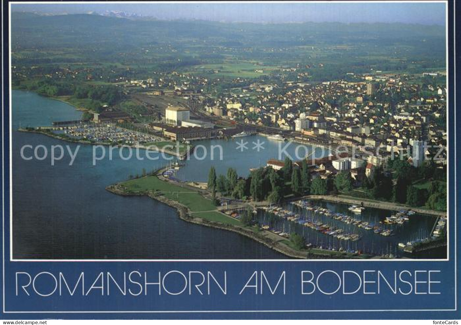 12587548 Romanshorn Bodensee Flugaufnahme Hafen Romanshorn - Sonstige & Ohne Zuordnung