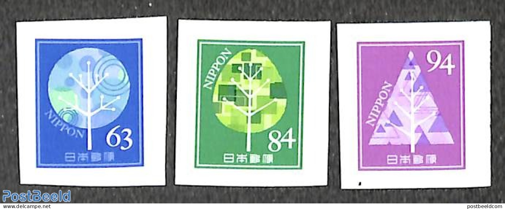 Japan 2020 Greetings 3v S-a, Mint NH - Ongebruikt