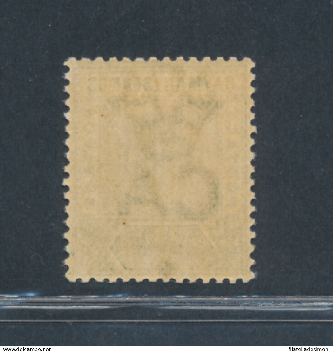 1900 CAYMAN ISLANDS, Stanley Gibbons N. 1 Deep Green - Regina Vittoria - MNH** - Andere & Zonder Classificatie