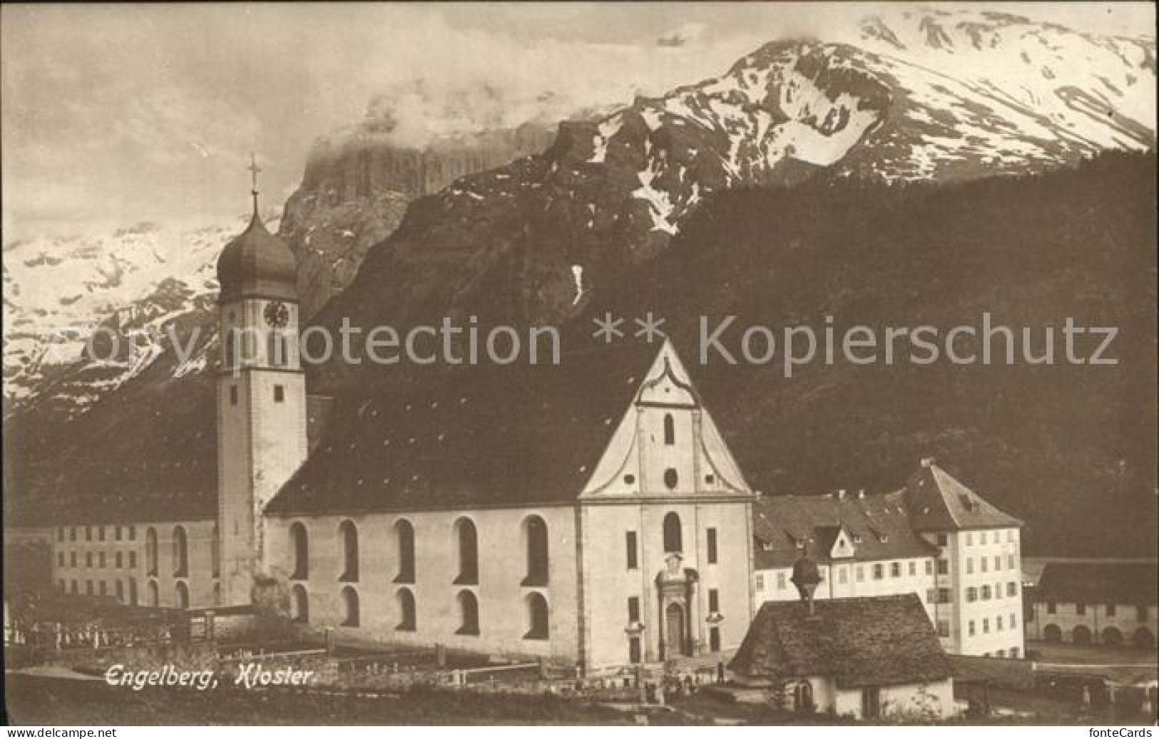 12587430 Engelberg OW Kloster Engelberg - Altri & Non Classificati