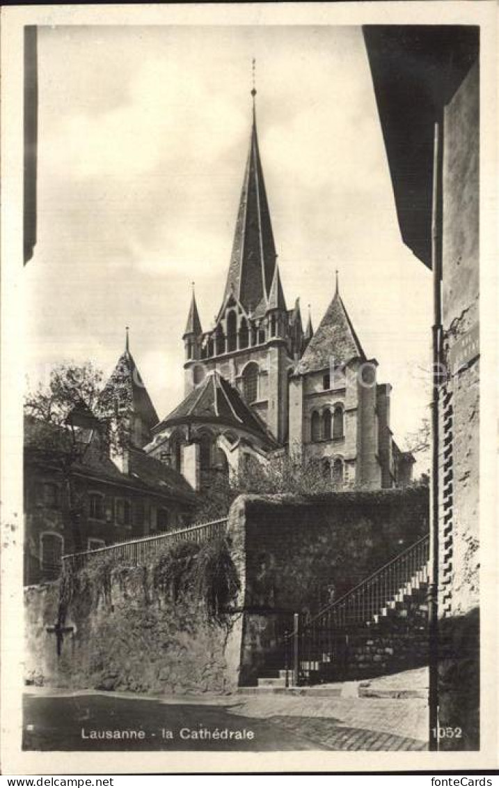 12587411 Lausanne VD Kathedrale Lausanne - Andere & Zonder Classificatie